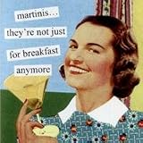 Anne Taintor Martinis Breakfast Beverage Napkins 5637 by Paper Products International