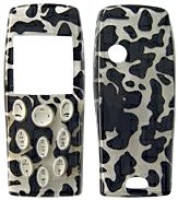 Electronics: Cow Print Nokia 3200 Faceplate Cell Phone Cover with Keypad Nokia 3205 Faceplate