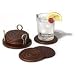 Kitchen & Housewares : Wood Coaster Set - Sierra (Walnut) (5