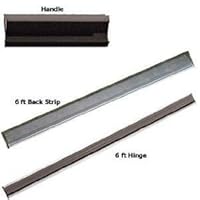All Glass Aquarium AAG91391 Hinge, 3/16-Inch X 6ft