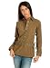 Women's Snap Placket Pullover Shirt w/ Drawcord Waist