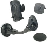 Arkon SM215 Universal Cellular Phone & Smartphone Mount Bundle