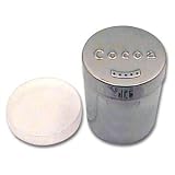 6 Ounce Stainless Steel Cocoa Shaker (15-0246) Category: Spice Shakers