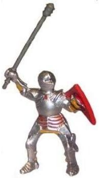 Bullyland Knight with Flail and Red Shield (Horse sold separately)