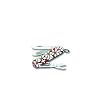 Victorinox Swiss Army Classic Edelweiss Pocket Knife (Red)
