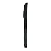 Solo GDR6KN-0004 Polystyrene Guildware Extra Heavy Full Size Knife Black (Case of 1000)