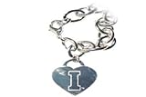 Heart Tag Bracelet Illinois Fighting Illini