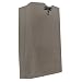 Duro 81232 Paper Flat-Bottom Grocery Bag, 2-lb Capacity, 4-5/16" Length x 2-7/16" Width x 7-7/8" Height, White (Pack of 500)