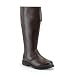 CAPTAIN-108 Wide Calf Pirate Boot, Brown Pu-Medium (10/11)