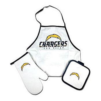 San Diego Chargers Grilling Apron Set (Quantity of 1)