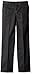 Dickies Little Boys' Classic Flat Front Pant,Black,7 Regular