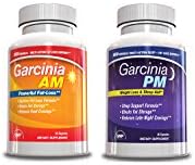 Best Weight Loss Stack, Garcina AM/Garcinia PM 24hr Weight Loss Supplement w/ Sleep Aid for Night Time, 30 Day Fat Loss Plan, Get More Sleep,Drop Pounds, Get Flat Abs, New Year New You Fat Busting Supplement