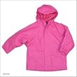 Girls Polyurethane Fleece Lined Rain Jacket