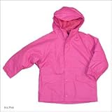 Girls Polyurethane Fleece Lined Rain Jacket