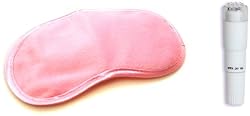 Doc Johnson Pocket Rocket Satin Pink Love Mask Blindfold Eye Mask