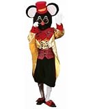 Christmas Mouse Adult Deluxe Mascot Costume Size Medium