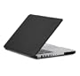 Speck Products See Thru Satin, Soft Touch Hard Shell Case, for Pro 15-inch MacBook Aluminum Unibody/Black Keyboard (Black)