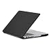 Speck Products See Thru Satin, Soft Touch Hard Shell Case, for Pro 15-inch MacBook Aluminum Unibody/Black Keyboard (Black)