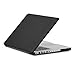 Speck Products See Thru Satin, Soft Touch Hard Shell Case, for Pro 15-inch MacBook Aluminum Unibody/Black Keyboard (Black)