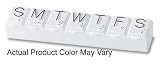 XL 7 Day Pill Monitor Organizer Dispenser By Apex Healthcare Products