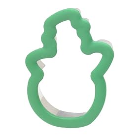 Wilton Snowman Comfort Grip Stainless Steel Cookie Cutter