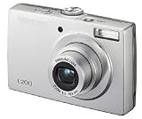 Samsung L200 10MP Digital Camera with 3x Optical Zoom (Silver)