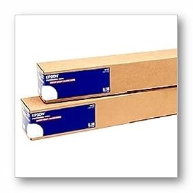 Enhanced Adhesive Synthetic Paper for Inkjet Printers, 44in x 100' Roll