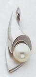 14kt White Gold & Pearl Pendant - XS182PL