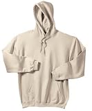 NEW Gildan Ultra Cotton - Pullover Hooded Sweatshirt Sand-M