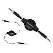 Scosche 3.5mm Jack Car Stereo Audio Input Retractable Cable for Samsung Galaxy S II Phones