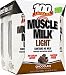 CytoSport Chocolate Muscle Milk Light Shake -- 8.25 fl oz Each / Pack of 4