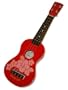 Flower Ukulele 20" Red