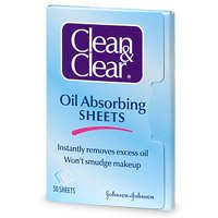 Clean & Clear Oil-Absorbing Sheets, 50-Count Sheets