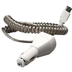 DR.BOTT iPod�p Cigar Lighter Adapter(WHITE COILED) AUTOCHARGER/C