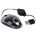 Video Games : 3-Button USB Mini Retractable Mouse (Blk/Sil)