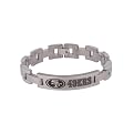 NFL Titanium ID Bracelet - 49ers