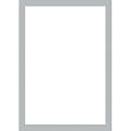 Metallic Silver Border Invitations