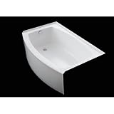Kohler K-1100 Expanse Curved Integral Apron Bath Tub