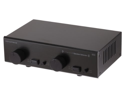 Monoprice 108231 2-channel a/b speaker selector with vo…