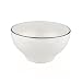 Kitchen & Housewares : Lenox Continental Dining Platinum Bone China Rice Bowl