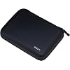 ELECOM EVA素材ポータブルハードディスクケース (参考収納寸法145*22*108) ブラック HDC-001BK