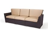 Maxime Sectional Sofa with Cushions  - Canvas Tangerine (5406-0000)    