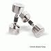 Hampton Fitness 35 lb Chrome Beauty Grip Dumbbells, Pair