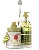 CUCINA Coriander and Olive Kitchen Hand Care Caddy