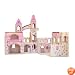 Melissa & Doug Deluxe Wooden Folding Princess Castle