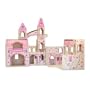 Melissa & Doug Deluxe Wooden Folding Princess Castle