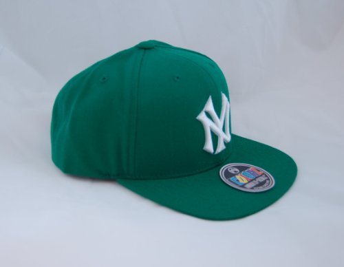 New York Yankees Kelley Green Flat-Billed Snapback Cap by American Needle