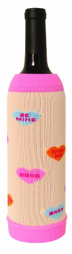 Save Our SolesSOS Valentine's Day Candy Hearts"Vino Calzino" Wine Sock