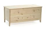 Ewins Summerset Solid Pine 2 Drawer Storage Chest