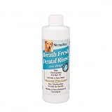 Dog Oral Care - Breath Fresh Dental Rinse Reduces Plaque and Odor-causing Bacteria in Dogs - 8 Ounces - Made in USA